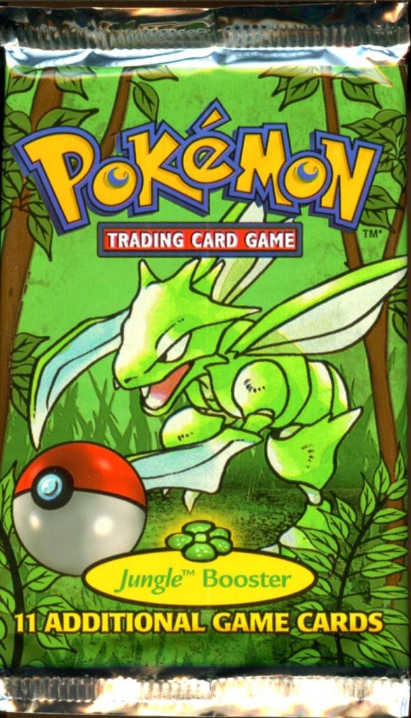 1x LIGHT Sealed JUNGLE SET Pokemon Booster Pack - TCA Gaming