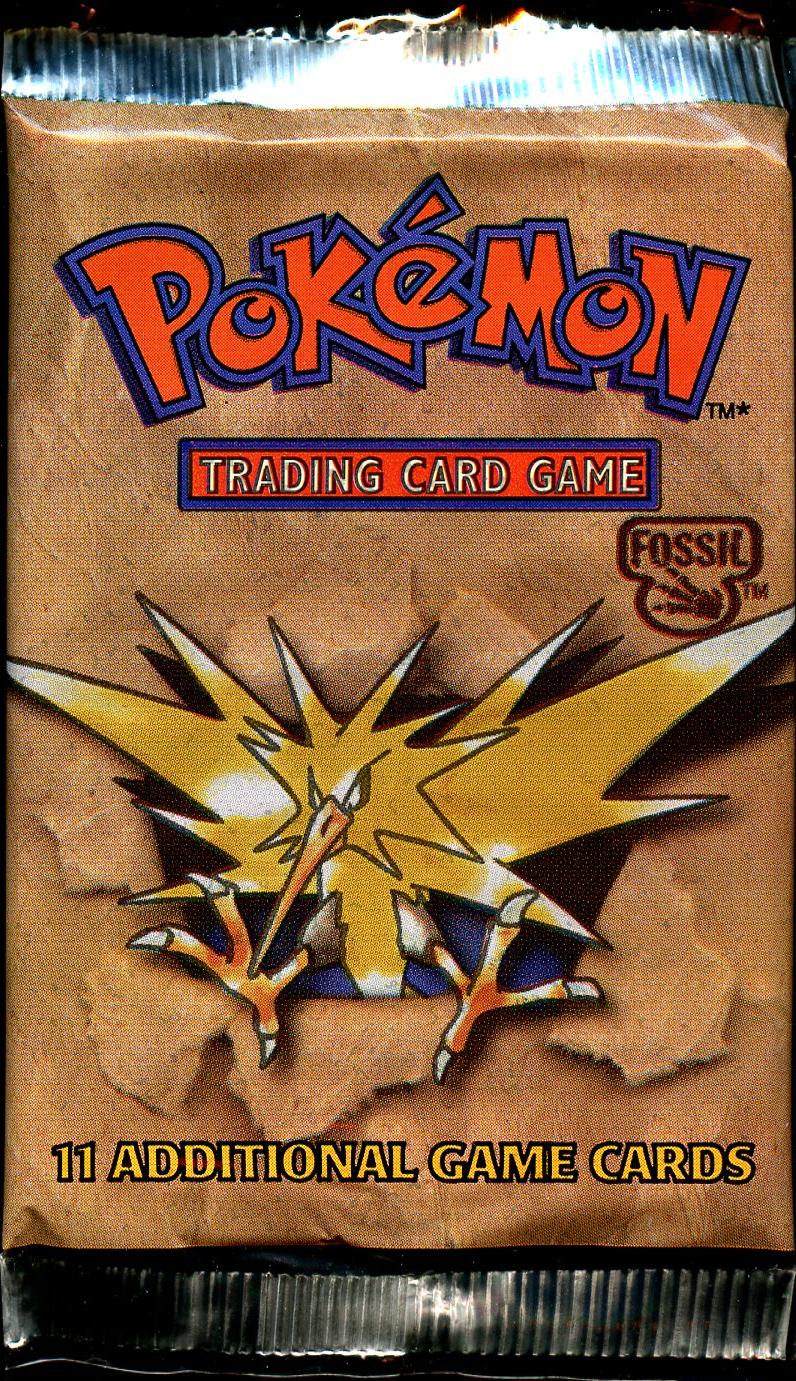 Fossil Red Logo Zapdos